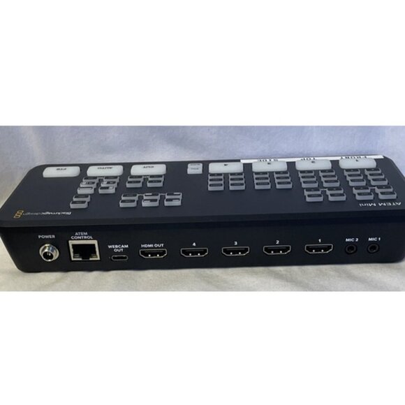 Blackmagic Design ATEM Mini Stream Switcher With BOYA Microphone Tether Pro Cabl - Picture 5 of 15
